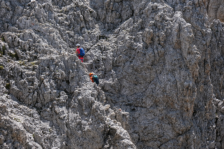 Klettersteig von der Kölner Hütte zum Santnerpass - Dolomitenwanderung - YouLoveBeauty